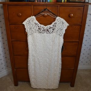 Laundry by Shelli Segal White Dress